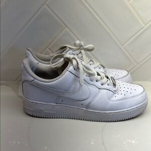 Nike Air Force 1 White Sneakers
